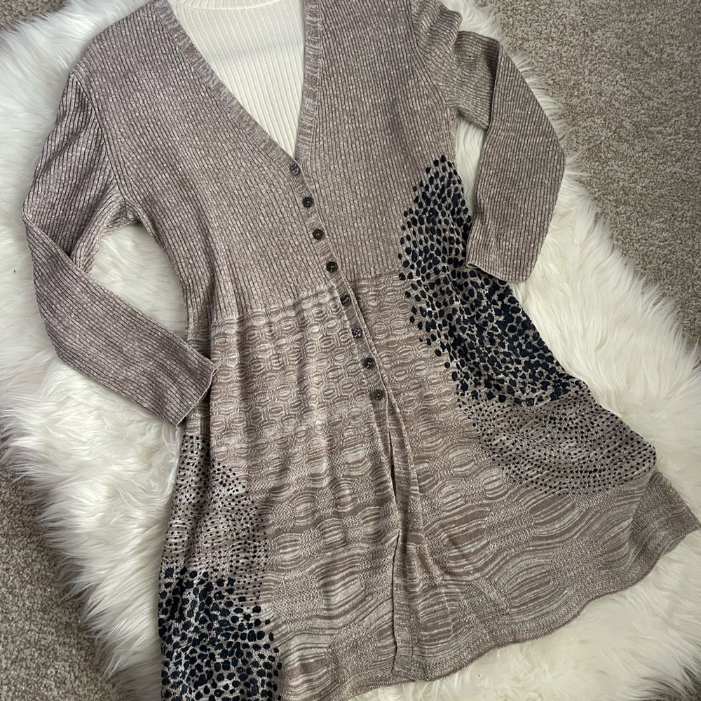 Never worn - 3 piece outfit - pants, top & long sweater